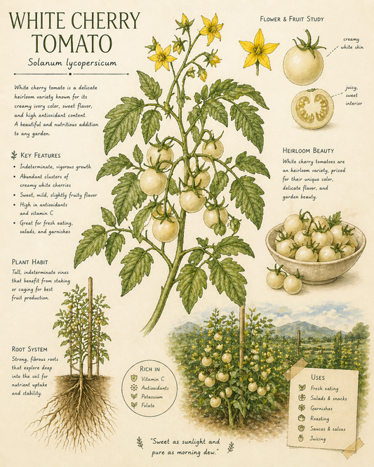 White cherry tomato