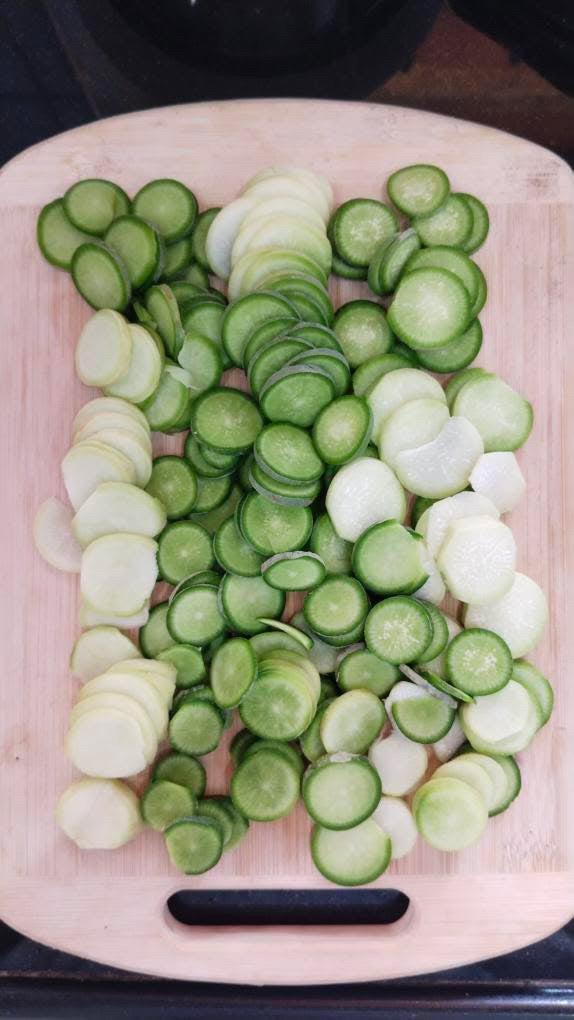 Green meat radish