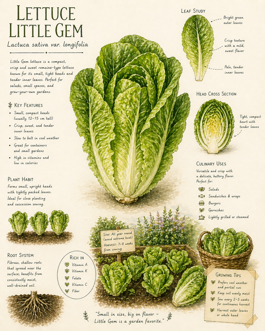Lettuce little gem