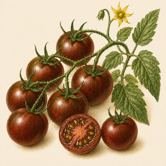 Chocolate cherry tomato seeds